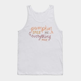 pumpkin spice Tank Top